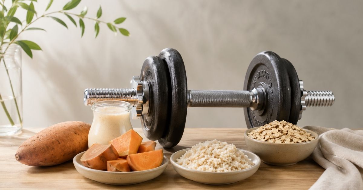 refeição saudável para comer antes e depois do treino